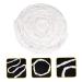 Housoutil 2 Hairdressing Makeup Supplies - Absorbent White Cotton Balls for Beauty & Baking Oil | International Shipping Available - Buy Online on SooperMarket.com