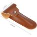 Premium PU Leather Travel Holder for Double Edge Safety Razor - Compact & Stylish Razor Case - Buy Online on SooperMarket.com