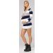 Happy Mama Maternity Stretch Knit Colour Block Jumper Dress - Navy - Size 16-18 - Buy Online on SooperMarket.com