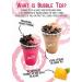 Buddha Bubbles Boba Watermelon Bubble Tea Drink Mix Powder 10oz - Refreshing Flavor - 283g - Buy Online on SooperMarket.com