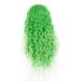SHIYID Teal Green Long Loose Wave Synthetic Lace Front Wig - Heat Resistant Cosplay Wig for Women - Buy Online on SooperMarket.com