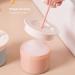 Dajidafu Face Cleaning Bubble Foamer Device DIY Press Whip Squeeze Foaming Cup Washable Portable Bathroom Foam Maker Bottle Orange and Pink - Buy Online on SooperMarket.com