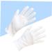 PLAFOPE 12 Pairs Moisturizing Jewelry Inspection Lab Glove Hand Hair Salon The Ove Glove Stretchable Lining Glove Cotton White L1:23X10cm White - Buy Online on SooperMarket.com