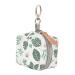 Harilla Schnuller Storage Pocket Portable useful snap grip dust -dusted pacifier bag baby pacifier holder for toddlers can bag children green leaf