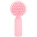 Gogogmee Silicone Face Brush Silicone Face Scrubber Silicone Facial Scrubber Facial Cleansing Brush Face Scrubber Face Scrubbers Silicone Brush for Face Facial Exfoliator Brush Facial Brush 11x5cm Pink