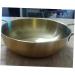 Alipis 2pcs Skillet Pan Woks and Stir Fry Pans Stainless Stock Pot for Soup Stainless Steel Dinner Plates Chinese Wok Nonstick Stovetop Wok Korean Noodle Ramen Pot Non- Italy Non Stick Size 1x2pcs Goldenx2pcs - Buy Online on SooperMarket.com