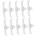 NOLITOY 20 Pcs Eyebrow Guide Measure Tool Microblading Eyebrow Ruler Artifact Disposable - Buy Online on SooperMarket.com