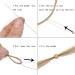 200pcs Dark Blonde Silicone Nano Rings Hair Extension Beads - 3.0mm Micro Rings Links - Buy Online on SooperMarket.com