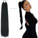 prinfantasy Human Hair Straight Wrap Around Ponytail Extensions Hairpiece Yaki Straight Hairpieces Magic Paste Long Ponytail for Women Girls Netural Black 24 In GBMW278 MW278 24 inch - Buy Online on SooperMarket.com