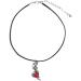 Oralgo's necklace with rabbit patch adjustable length collarbone chains fashionable Halloween keybeat chain jewelry for women