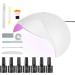 UV LED Gel Nail Set Dekaim UV LED Gel Nail Art Set 36W UV Gel Dryer Light Top&Base Manicure Set(4#) - Buy Online on SooperMarket.com