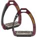 Buy Modern Bordeaux/Black Horse Safety Stirrups | Ultimate Comfort & Security for Riders - International Shipping - Buy Online on SooperMarket.com