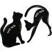 KALLORY Stencils 2pcs Eyeshadow Stencil Eye Stencil Eyeliner Stencil Mold The Cat Eye Makeup Set - Buy Online on SooperMarket.com