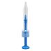 Ear Impression Injector Portable Safe Earmold Syringe Ergonomic PP Refillable for Sampling(Blue)
