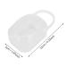 Transparent PP Pacifier Case - Soother Nipple Storage Container for Baby - International Shipping Available - Buy Online on SooperMarket.com