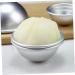 OUNONA 18 Pcs Mold Ball Cake Pans Chocolate Candy Baking Cookie Moulds Mini Dome Cake Tins Muffin Baking Cups Hemisphere Cake Pan Sphere Cake Mould Paper Cup Non Stick 3D Aluminum Alloy Silverx3pcs 8X8X4CMx3pcs - Buy Online on SooperMarket.com