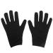 Edenswear Tencel Moisturising Gloves for Adults with Zinc and Eczema Size XL Black XL Black