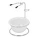 Tmishion shaving shell shave shaving shell shaving racks bowl set soap and shaving stand shell set Professional shaving bowl brush holder Safety stand kit for men