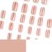 Ruarby Detachable False Nails Full Cover False Nails Medium Short False Nails Cat Eye Press on Nails Stick on Nails for Women JP3092 - Buy Online on SooperMarket.com