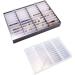 44 Grids Fake Nail Tips Color Display Holder Storage Box For Nails Art Decor Nails Art Decoration White - Buy Online on SooperMarket.com