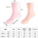 Organic Reusable Spa Socks Size S | Soft Gel Moisturizing Foot Care | Washable Silicone Masks for Smooth Feet (35-39) - Buy Online on SooperMarket.com