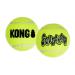 KONG - Toy Premium Squeak Tennis Balls Gentle on Teeth - For Medium Dogs (6 Pack) Medium Pack of 6 Standard Packaging