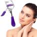 Eyelash Curler Lash Curler with Built in Comb Eye Lash Clip Cosmetic Makeup Curling Tool for Women Purple - Buy Online on SooperMarket.com