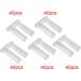 Eyeglasses Buckle Plastic Plug Rimless Good Durability Plastic Plug Easy Glasses Equipment Accessories Suitable for Family Home Accessories - Buy Online on SooperMarket.com