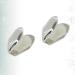 EXCEART 2Pcs Gold Plated Single Fang Tooth Grill Cap | Hip Hop Party Accessories - Buy Online on SooperMarket.com