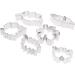 ABOOFAN 18 Pcs 430 DIY Cake Mold Professional Cake Shop Baking Molds DIY Baking Molds Cookie Cutter Fruit - Buy Online on SooperMarket.com