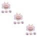 Healeved 6 Pairs Wrist Band Hair Ties Head Band Hair Bands Korean Hair Accessories Towel Scrunchies for Washing Face Flannel Wristband Cloth Wristbands Cuffs for Washing Face Towel Band Spa