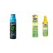 FunkAway Sport Aerosol Spray, 3.4 oz | The Extreme Odor Eliminator | Refresh Shoes and Sports Gear | Black (FASA3.4) & Dr. Scholl's Probiotic Foot Spray 4oz Immediately Eliminates and Prevents Odors