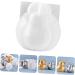 Anneome Resin Molds Cow Silicone Mold Cow Keychain Clear Epoxy Candy Molds Cow Shaped Cattle Shaped Mould Pendant Soap White 6.9X7.2CM - Buy Online on SooperMarket.com