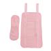 Reusable bio-ribinus oil pack set double-layer castor oil pack wraps washable castor oil wrap for the waist and neck area (pink)