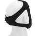 Anti Snoring Chin Strap - Black Soft Rubber Head Band for Women | Stop Snoring All Night - Buy Online on SooperMarket.com