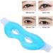 Cooling Eye Mask - Reusable Anti-Fatigue Cold & Hot Compress for Dark Circles | Relieve Tired Eyes - Buy Online on SooperMarket.com