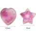 Bodhi2000 Heart-Shaped Nail Art Palette | Color Mixing & Gel Polish Holder | Purple Star Violet for Manicure & Salon Use - Buy Online on SooperMarket.com