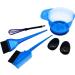 FRCOLOR 4 Sets Hairdressing Ear Cover Set for Mixing Hair Colours Hair Dye Mixing Bowls Hair Dye Brush and Bowl Hair Dye Set Hair Dye Brush Accessories Baking Oil - Buy Online on SooperMarket.com