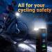 Super Bright 10000 Lumens USB Rechargeable Bike Light Front | IP65 Waterproof, 13 Lighting Modes | Perfect for All Road, Mountain Night Riding - Buy Online on SooperMarket.com