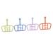 Silicone Baby Teether | Lightweight & Safe Teether for Home Use - International Shipping Available - Buy Online on SooperMarket.com