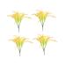 VINTORKY 4pcs 7 Simulated rice plants decor botanical decor artificial wheat ears Wheat Ear for Home wheat sheaves for natural home decor Creative Wheat Ear grain of wheat plastic wedding