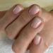 Mouyouglow press on nails short Square pink nude pink gradient white fake nails full cover artificial nails with nail glue angular baby boomer white acrylic artificial fingernails for women & girls press i017