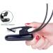 Portable LED Reading Lamp - 8 LED USB Clamping Light Flexible 360 Arm Ideal for Night Reading in Bed - Black - Buy Online on SooperMarket.com