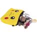 PREMYO Yellow Cosmetic Bag - Small Makeup Bag for Women & Pencil Case | Stylish Handbag Essential - Buy Online on SooperMarket.com