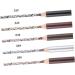 HAPINARY 6 Pcs Long Lasting Eyebrow Pencils Double Ended Eyebrow Pencil Brow Gel Brow Brush Uk Brown Wooden - Buy Online on SooperMarket.com