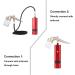 Universal Paint Spraye Designed Cordless Airbrush Kit for Art Paint Makeup Nail Beauty Temporary Tattoos Cake Decoration Model Artist Painting Varnishing Lacquering - Buy Online on SooperMarket.com