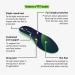 Enertor PX1 Walking Insoles - Full Length Orthotics for Foot Pain Relief | Shock Absorbing Technology | For Plantar Fasciitis, Arch Support, and Pronation | UK 5-6 - Buy Online on SooperMarket.com