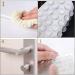 100 Pcs Self-Adhesive Rubber Furniture Buffers | Transparent Protective Bumper Pads for Drawers Cupboards & Notebooks - International Shipping - Buy Online on SooperMarket.com