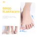 Big Toe Splitter & Bunion Corrector Set - 8 Pcs Elasto Gel Toe Stretchers for Men | Elastic Toe Strap Foot Care Tools | Supple Toe Dividing Cover | Transparentx2pcs, 23.5x2.3cmx2pcs - Buy Online on SooperMarket.com