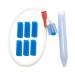 Toddmomy 1 Set Nasal Aspirator Baby Nasal Sucker Vacuum Suction Cup Baby Aspirator Safe Nose Suction Baby Nose Cleaners Nose Aspirator for Babies Baby Mucus Aspirator Blue